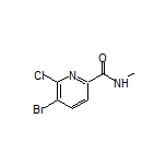 5-Bromo-6-chloro-N-methylpyridine-2-carboxamide