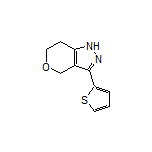 3-(Thiophen-2-yl)-1,4,6,7-tetrahydropyrano[4,3-c]pyrazole