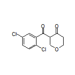 3-(2,5-Dichlorobenzoyl)dihydro-2H-pyran-4(3H)-one