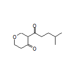 3-(4-Methylpentanoyl)dihydro-2H-pyran-4(3H)-one
