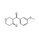3-(3-Methoxybenzoyl)dihydro-2H-pyran-4(3H)-one