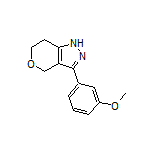 3-(3-Methoxyphenyl)-1,4,6,7-tetrahydropyrano[4,3-c]pyrazole