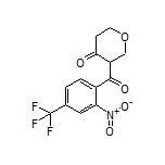 3-[2-Nitro-4-(trifluoromethyl)benzoyl]dihydro-2H-pyran-4(3H)-one