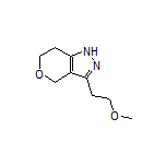 3-(2-Methoxyethyl)-1,4,6,7-tetrahydropyrano[4,3-c]pyrazole
