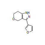 3-(3-Furyl)-1,4,6,7-tetrahydropyrano[4,3-c]pyrazole
