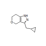 3-(Cyclopropylmethyl)-1,4,6,7-tetrahydropyrano[4,3-c]pyrazole