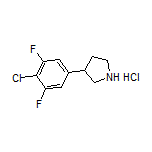 3-(4-Chloro-3,5-difluorophenyl)pyrrolidine Hydrochloride