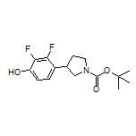 4-(1-Boc-3-pyrrolidinyl)-2,3-difluorophenol
