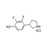 2,3-Difluoro-4-(pyrrolidin-3-yl)phenol Hydrochloride