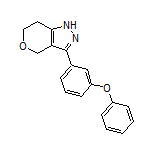 3-(3-Phenoxyphenyl)-1,4,6,7-tetrahydropyrano[4,3-c]pyrazole