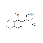 3-(2,3,4-Trimethoxyphenyl)pyrrolidine Hydrochloride