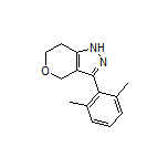 3-(2,6-Dimethylphenyl)-1,4,6,7-tetrahydropyrano[4,3-c]pyrazole