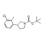 1-Boc-3-(3-chloro-2-methylphenyl)pyrrolidine