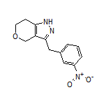 3-(3-Nitrobenzyl)-1,4,6,7-tetrahydropyrano[4,3-c]pyrazole