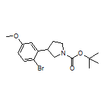 1-Boc-3-(2-bromo-5-methoxyphenyl)pyrrolidine