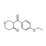 3-(4-Ethoxybenzoyl)dihydro-2H-pyran-4(3H)-one