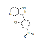 3-(2-Chloro-4-nitrophenyl)-1,4,6,7-tetrahydropyrano[4,3-c]pyrazole
