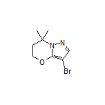 3-Bromo-7,7-dimethyl-6,7-dihydro-5H-pyrazolo[5,1-b][1,3]oxazine