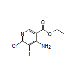 Ethyl 4-Amino-6-chloro-5-iodonicotinate