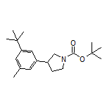 1-Boc-3-[3-(tert-Butyl)-5-methylphenyl]pyrrolidine