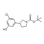 3-(1-Boc-3-pyrrolidinyl)-5-chlorophenol