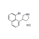 3-(8-Bromo-1-naphthyl)pyrrolidine Hydrochloride