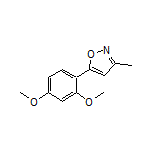 5-(2,4-Dimethoxyphenyl)-3-methylisoxazole
