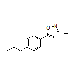 3-Methyl-5-(4-propylphenyl)isoxazole