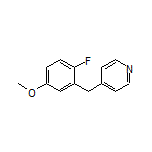 4-(2-Fluoro-5-methoxybenzyl)pyridine