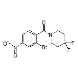 (2-Bromo-4-nitrophenyl)(4,4-difluoro-1-piperidyl)methanone