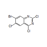 7-Bromo-2,4,6-trichloroquinazoline