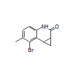 7-Bromo-6-methyl-3,7b-dihydro-1H-cyclopropa[c]quinolin-2(1aH)-one