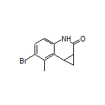 6-Bromo-7-methyl-3,7b-dihydro-1H-cyclopropa[c]quinolin-2(1aH)-one