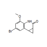 6-Bromo-4-methoxy-3,7b-dihydro-1H-cyclopropa[c]quinolin-2(1aH)-one