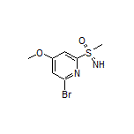 2-Bromo-4-methoxy-6-(S-methylsulfonimidoyl)pyridine