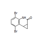 4,7-Dibromo-3,7b-dihydro-1H-cyclopropa[c]quinolin-2(1aH)-one