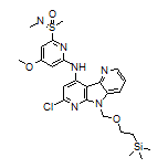 7-Chloro-N-[6-(N,S-dimethylsulfonimidoyl)-4-methoxy-2-pyridyl]-5-[[2-(trimethylsilyl)ethoxy]methyl]-5H-pyrrolo[2,3-b:4,5-b’]dipyridin-9-amine
