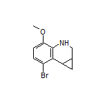 7-Bromo-4-methoxy-1a,2,3,7b-tetrahydro-1H-cyclopropa[c]quinoline