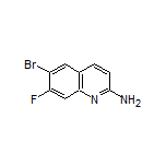 6-Bromo-7-fluoroquinolin-2-amine
