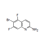 6-Bromo-5,7-difluoroquinolin-2-amine