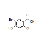 5-Bromo-2-chloro-4-hydroxybenzoic Acid