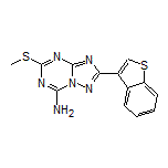 7-Amino-2-(3-Benzothienyl)-5-(methylthio)-[1,2,4]triazolo[1,5-a][1,3,5]triazine