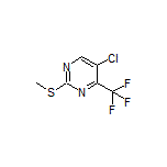 5-Chloro-2-(methylthio)-4-(trifluoromethyl)pyrimidine