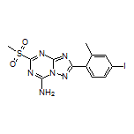 2-(4-Iodo-2-methylphenyl)-5-(methylsulfonyl)-[1,2,4]triazolo[1,5-a][1,3,5]triazin-7-amine