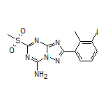 2-(3-Iodo-2-methylphenyl)-5-(methylsulfonyl)-[1,2,4]triazolo[1,5-a][1,3,5]triazin-7-amine