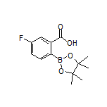 2-Carboxy-4-fluorophenylboronic Acid Pinacol Ester