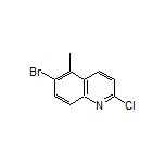 6-Bromo-2-chloro-5-methylquinoline
