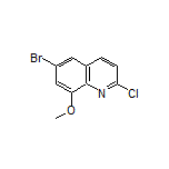 6-Bromo-2-chloro-8-methoxyquinoline