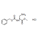 Methyl (S)-3-Amino-2-(Cbz-amino)propanoate Hydrochloride