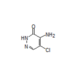 4-Amino-5-chloropyridazin-3(2H)-one
